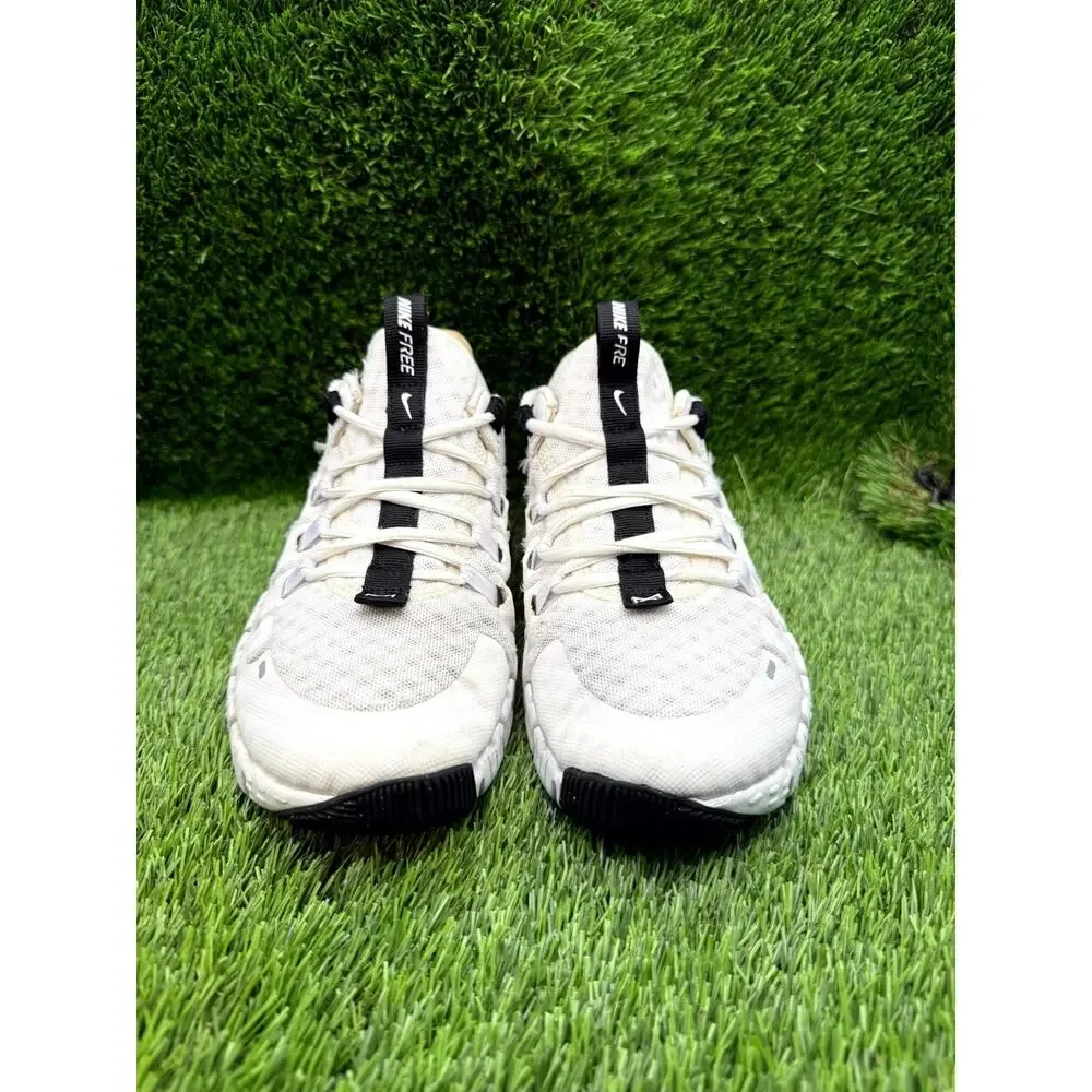 Nike Free Metcon 5 TB FN6616-100 Athletic Sneaker Men's 7 White Mesh Gym Sports
